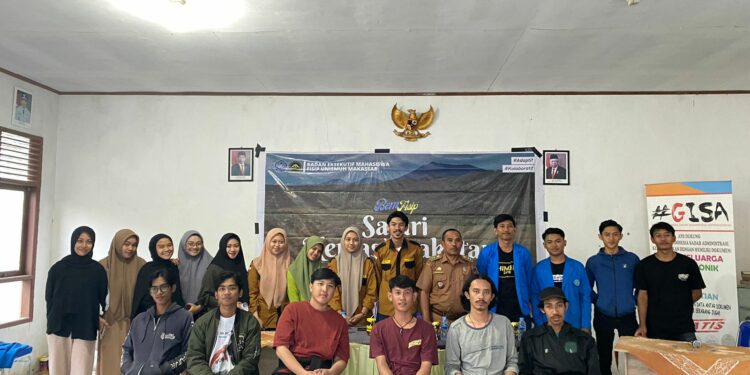 BEM Fisip Unismuh Makassar Gelar Safari Kemasyarakatan, Ini yang Dilakukan